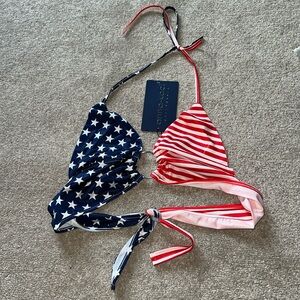 Halter Top American Flag